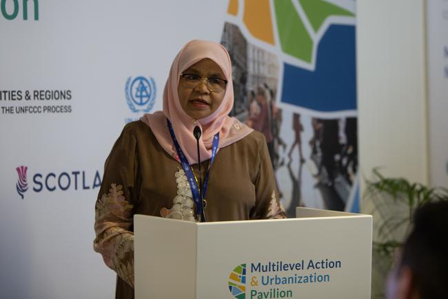 Maimunah Sharif, Executive Director, UN-Habitat - ICLEI - 1 Dec 2023 - Photo